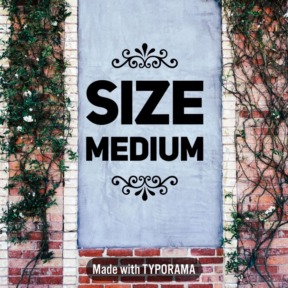 Size Medium